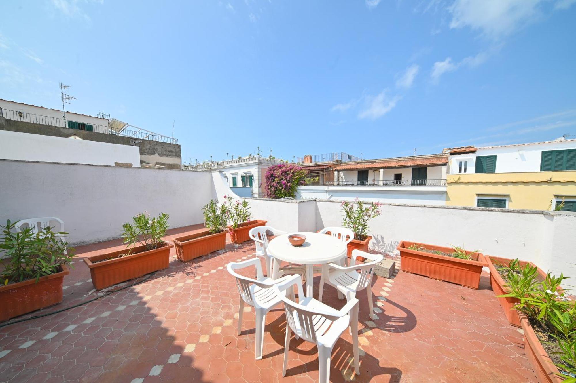 Villa Diana - Beach & Rooms Isquia Exterior foto